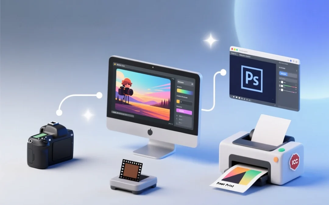 Flusso di Lavoro con Profili ICC – Guida Completa alla Gestione del Colore